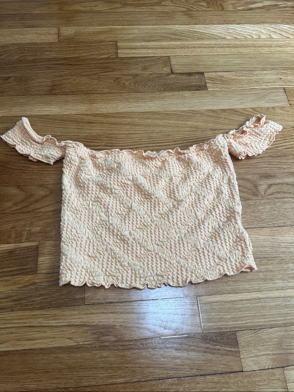 Urban Outfitters Off The Shoulder Crop Top